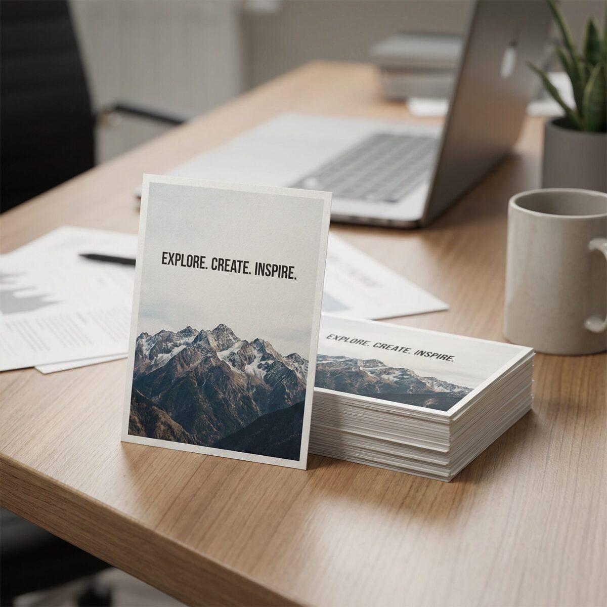 A6 Postcards in a Stack