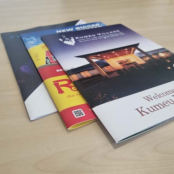 A4 Saddle Stitched Booklets