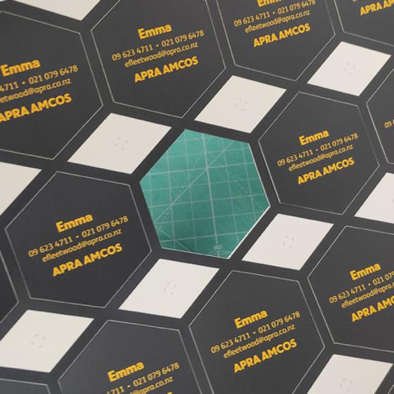 Die Cut Business Cards