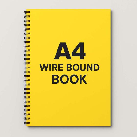 A4 Wire Bound Booklet