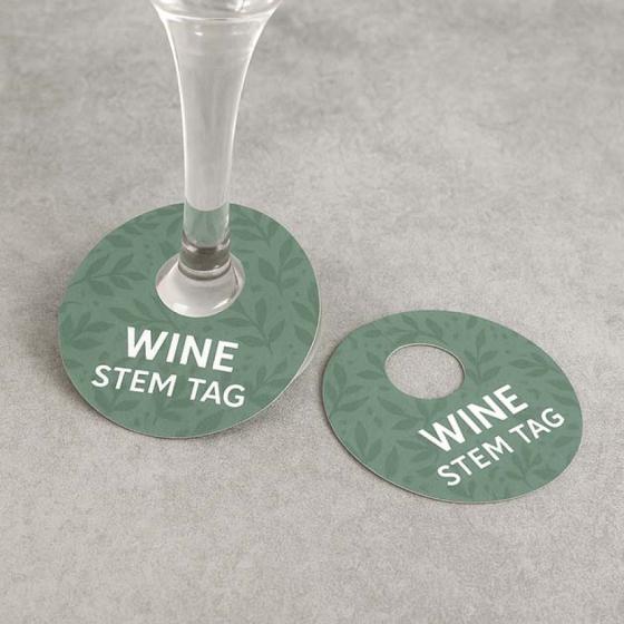 Wine Glass Tags