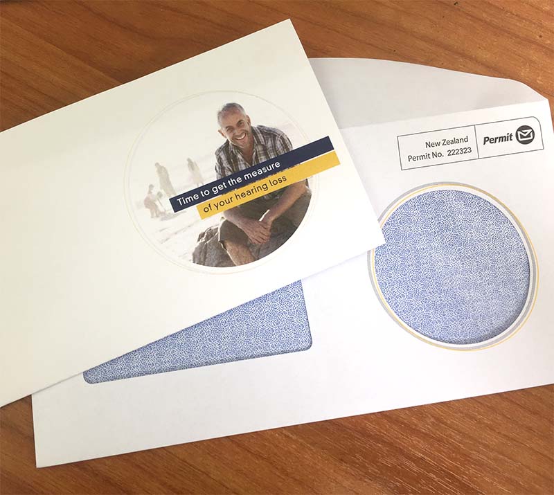 Custom Envelope Dual Window